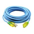 Perfecttwinkle 25 ft. Extension Cord 16-3 13 Amp with Safety Lit End PE68298